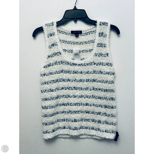 Top Sleeveless By Ann Taylor In Striped Pattern, Size: M
