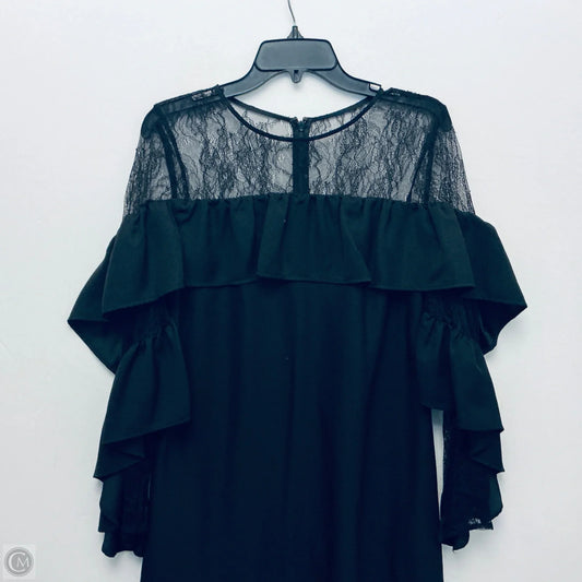 Dress Casual Short By Nicole Miller In Black, Size: M