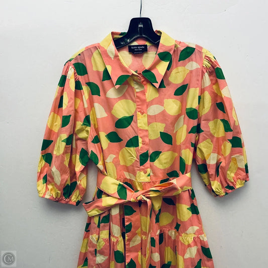 Dress Designer By Kate Spade In Multi-colored, Size: Xxl
