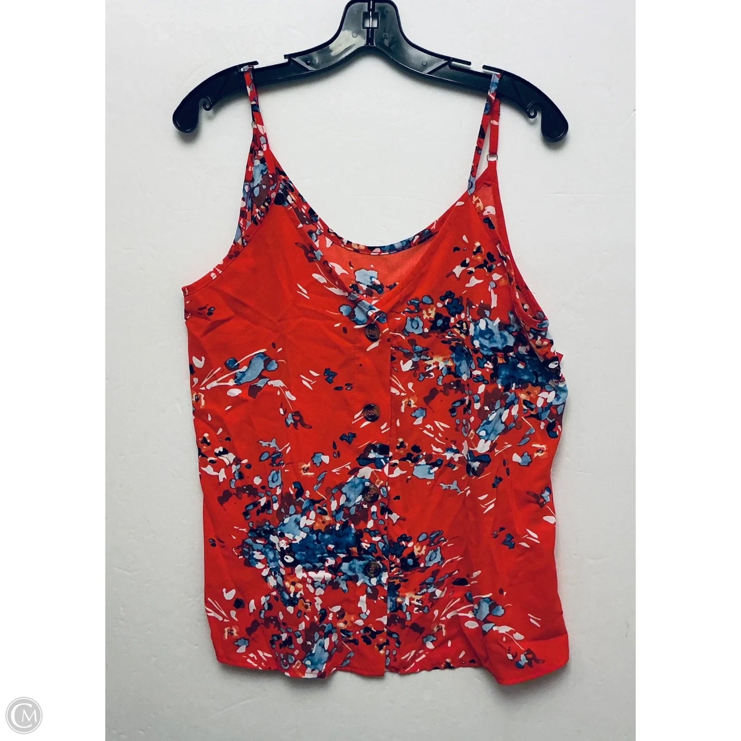 Top Sleeveless By Clothes Mentor In Red, Size: Xxl