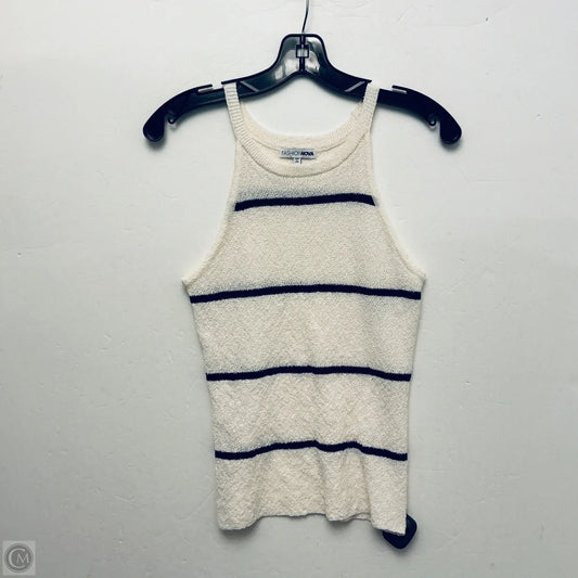 Tank Top By Fashion Nova In Striped Pattern, Size: S