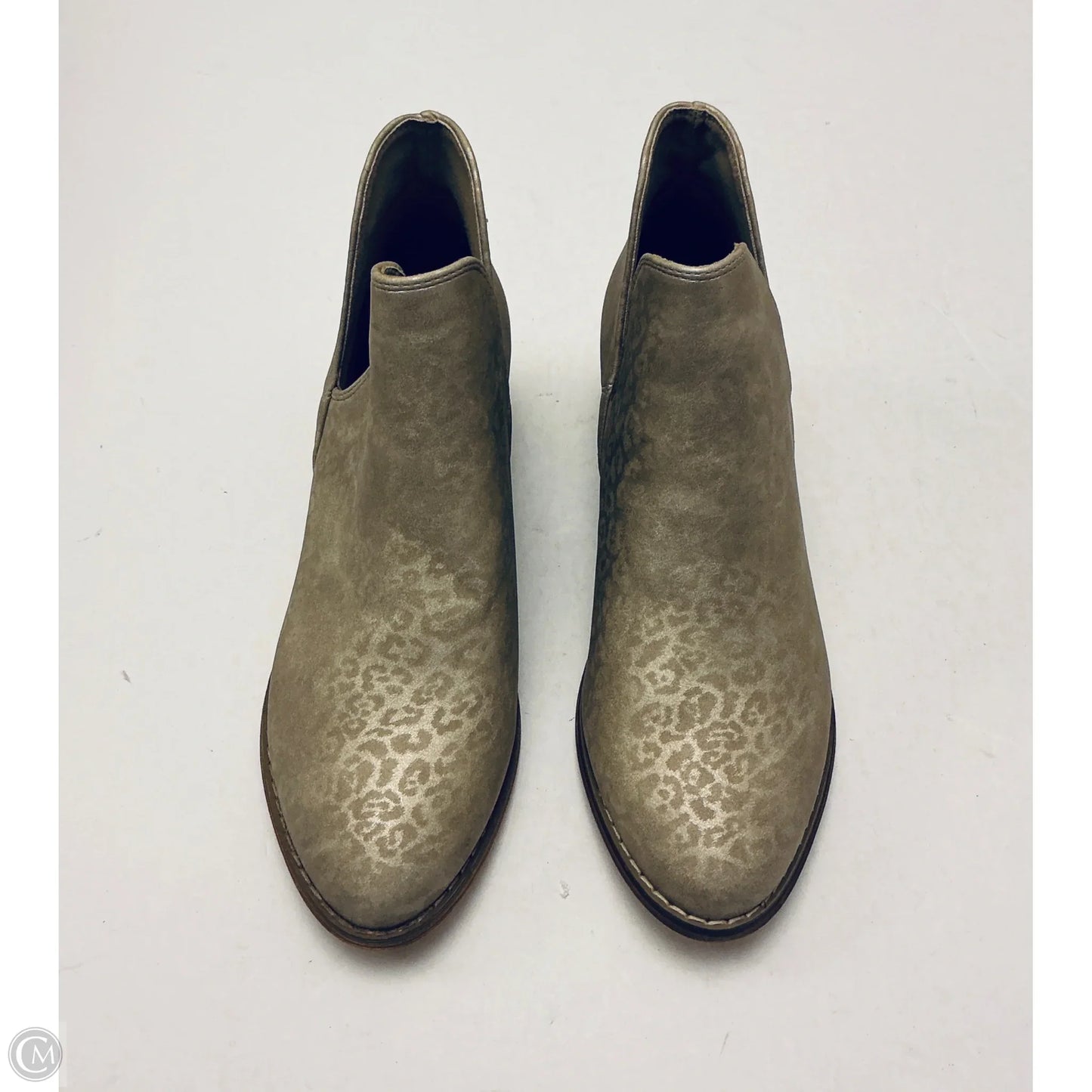 Boots Ankle Flats By Corkys In Animal Print, Size: 8