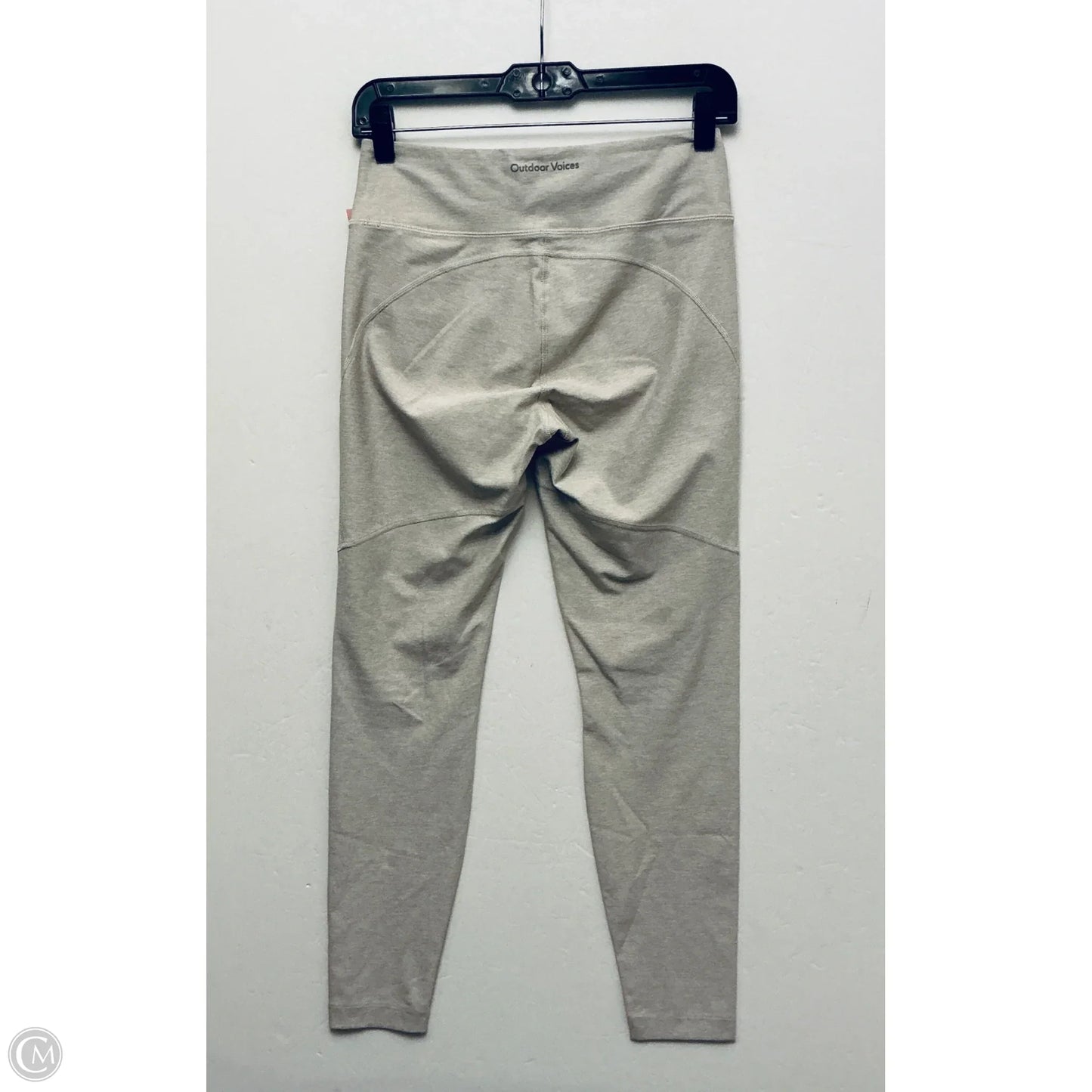 Athletic Leggings By Outdoor Voices In Tan, Size: S