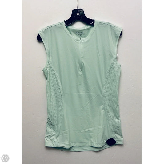 Athletic Tank Top By Athleta In Green, Size: M