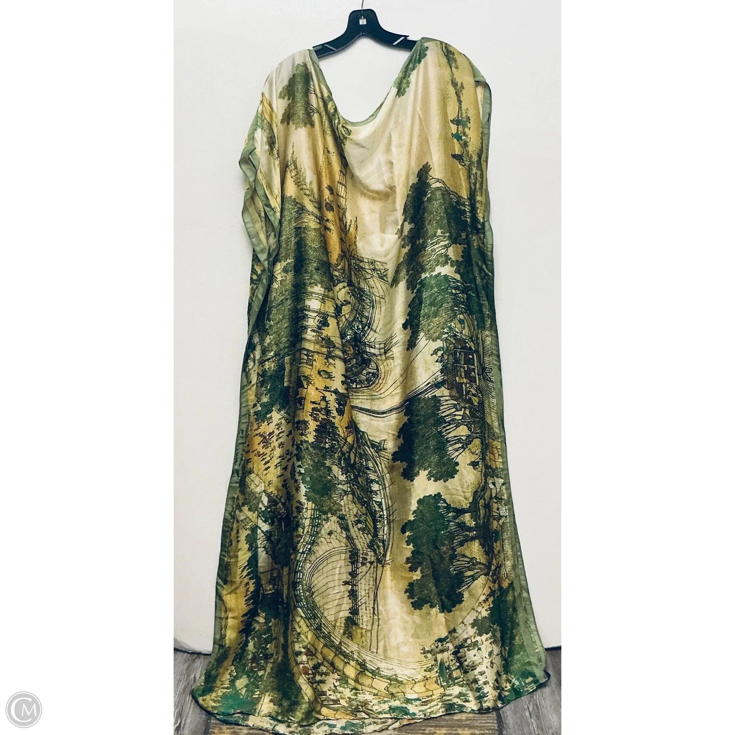 Kimono By Clothes Mentor In Green, Size: Osfm
