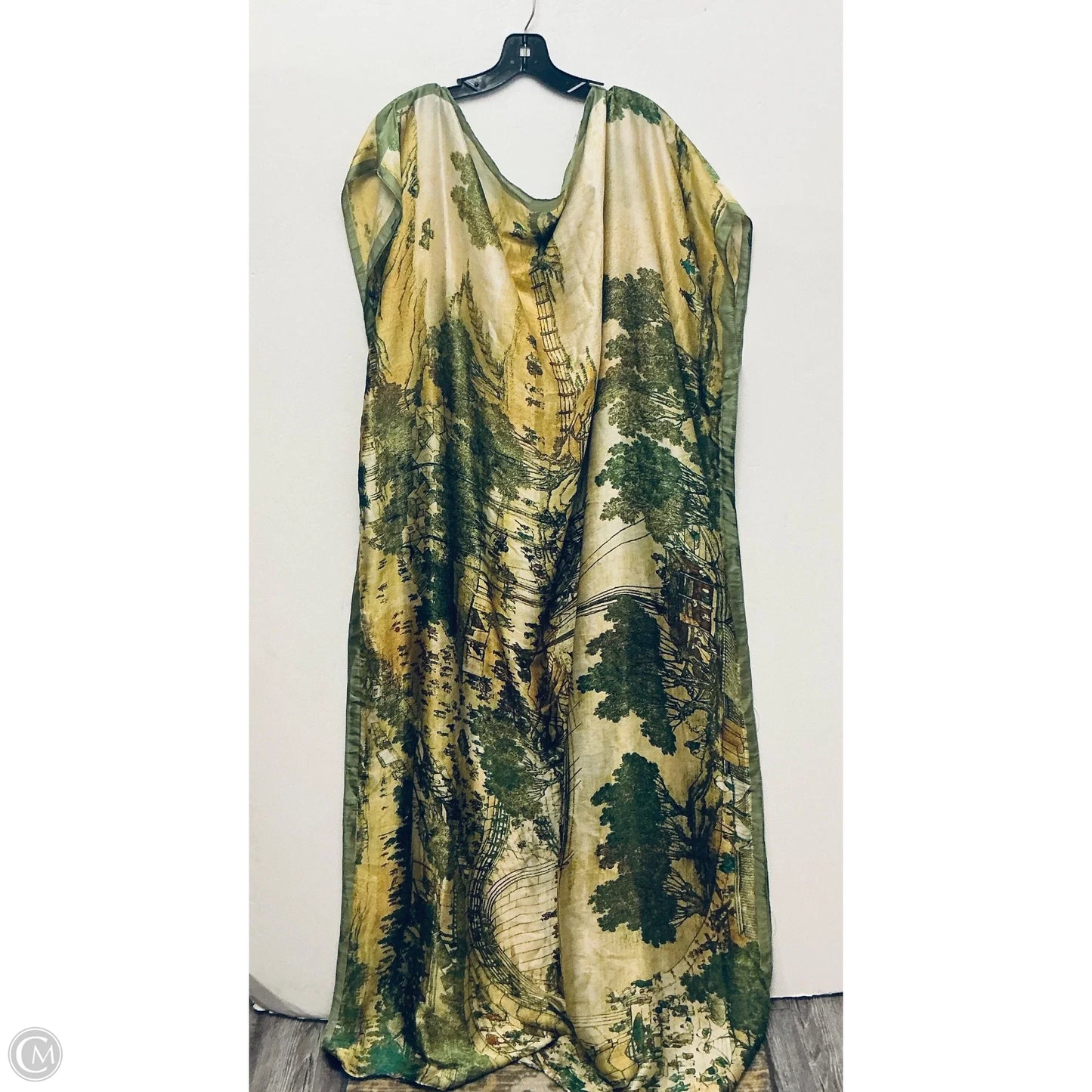 Kimono By Clothes Mentor In Green, Size: Osfm