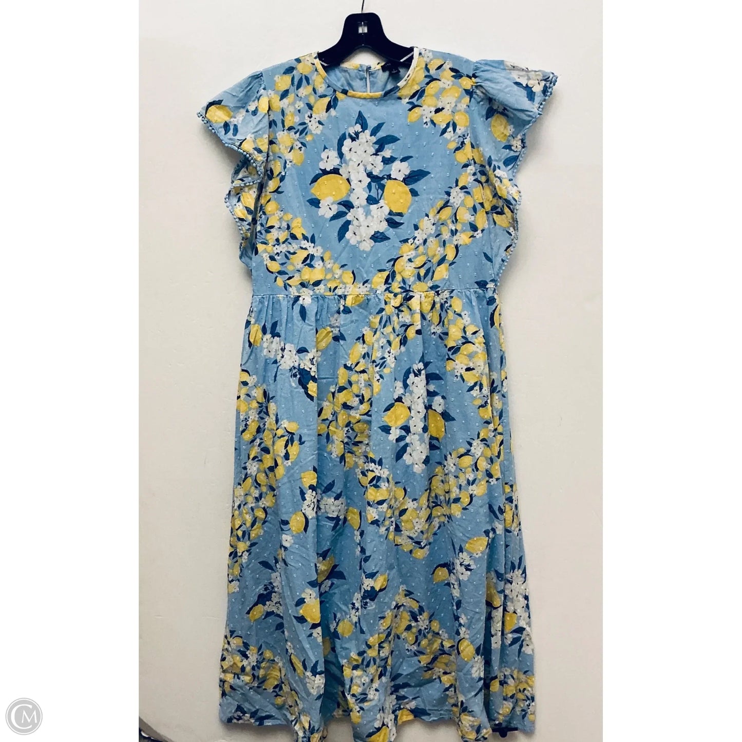 Dress Casual Midi By Ann Taylor In Floral Print, Size: S