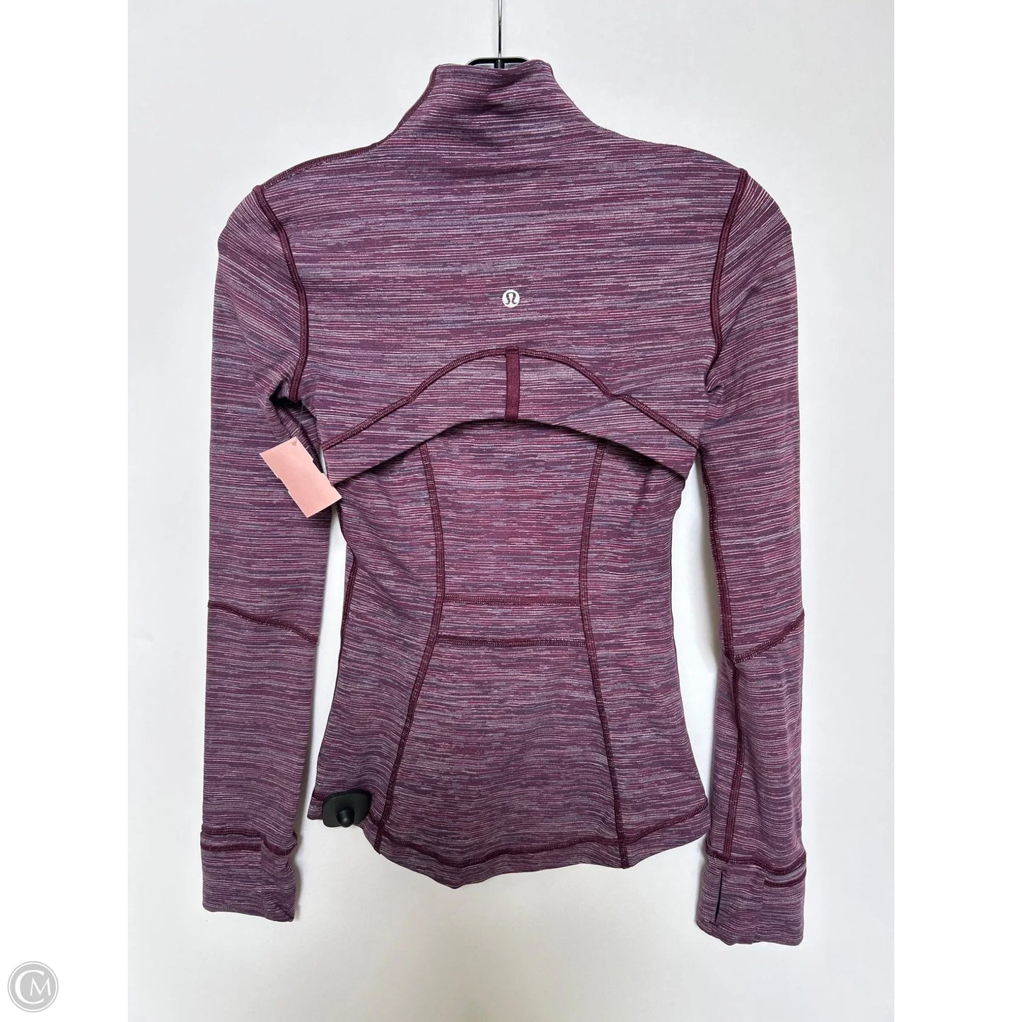 Athletic Jacket By Lululemon In Purple, Size: 0