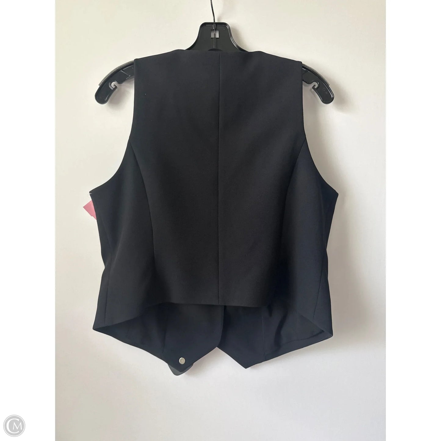 Vest Other By Express In Black, Size: L