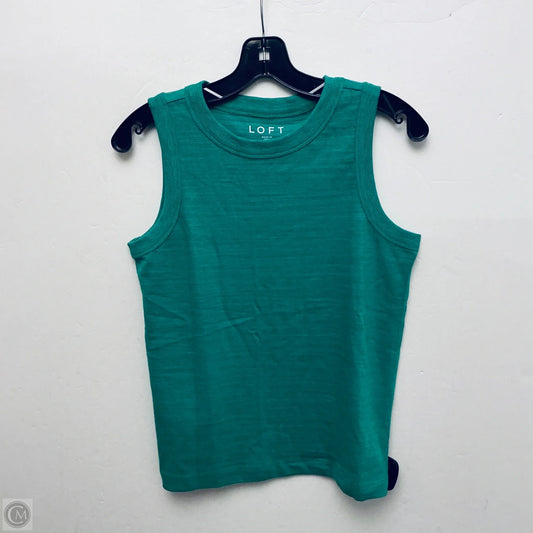 Tank Top By Loft In Green, Size: S