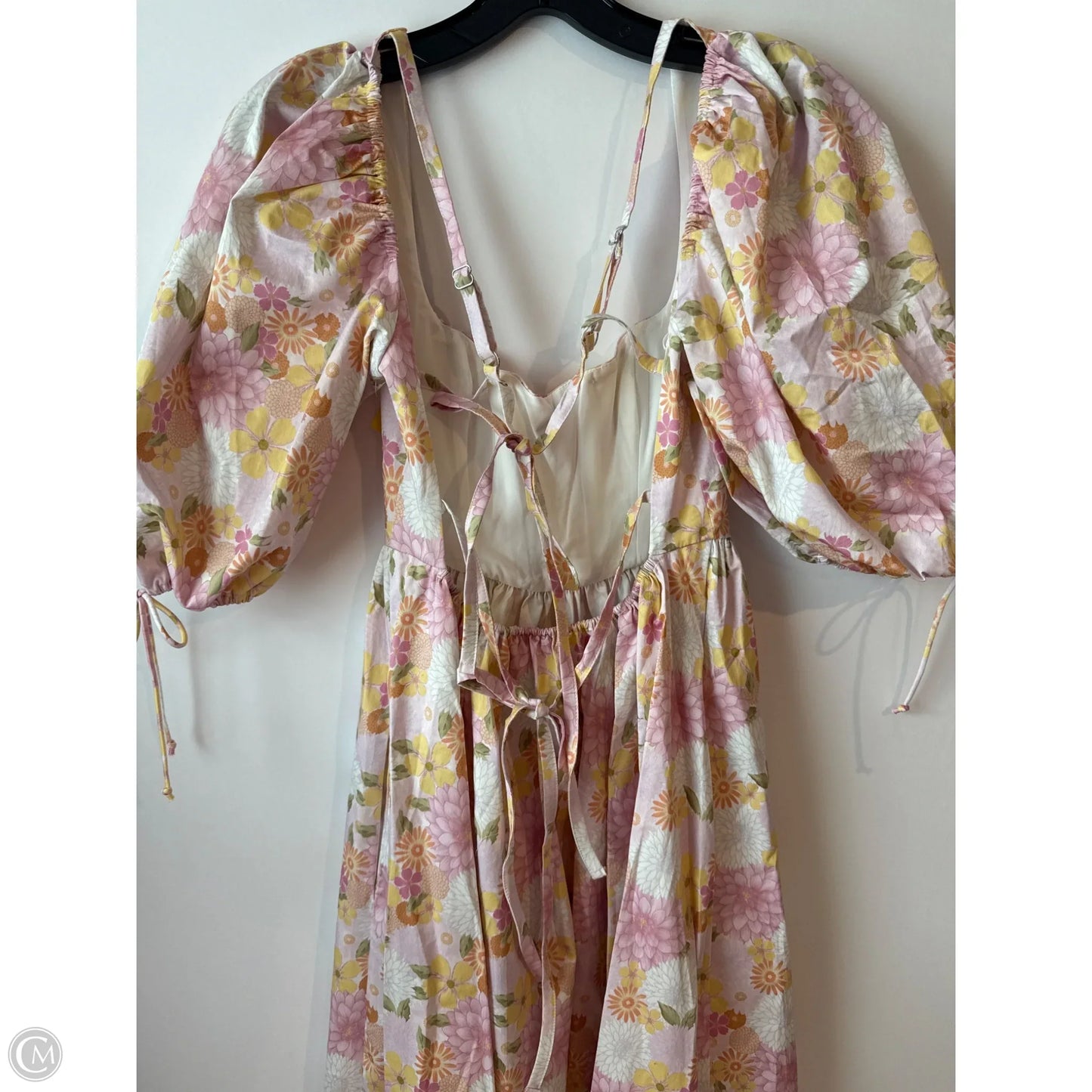 Dress Casual Midi By For Love & Lemons In Floral Print, Size: Xs