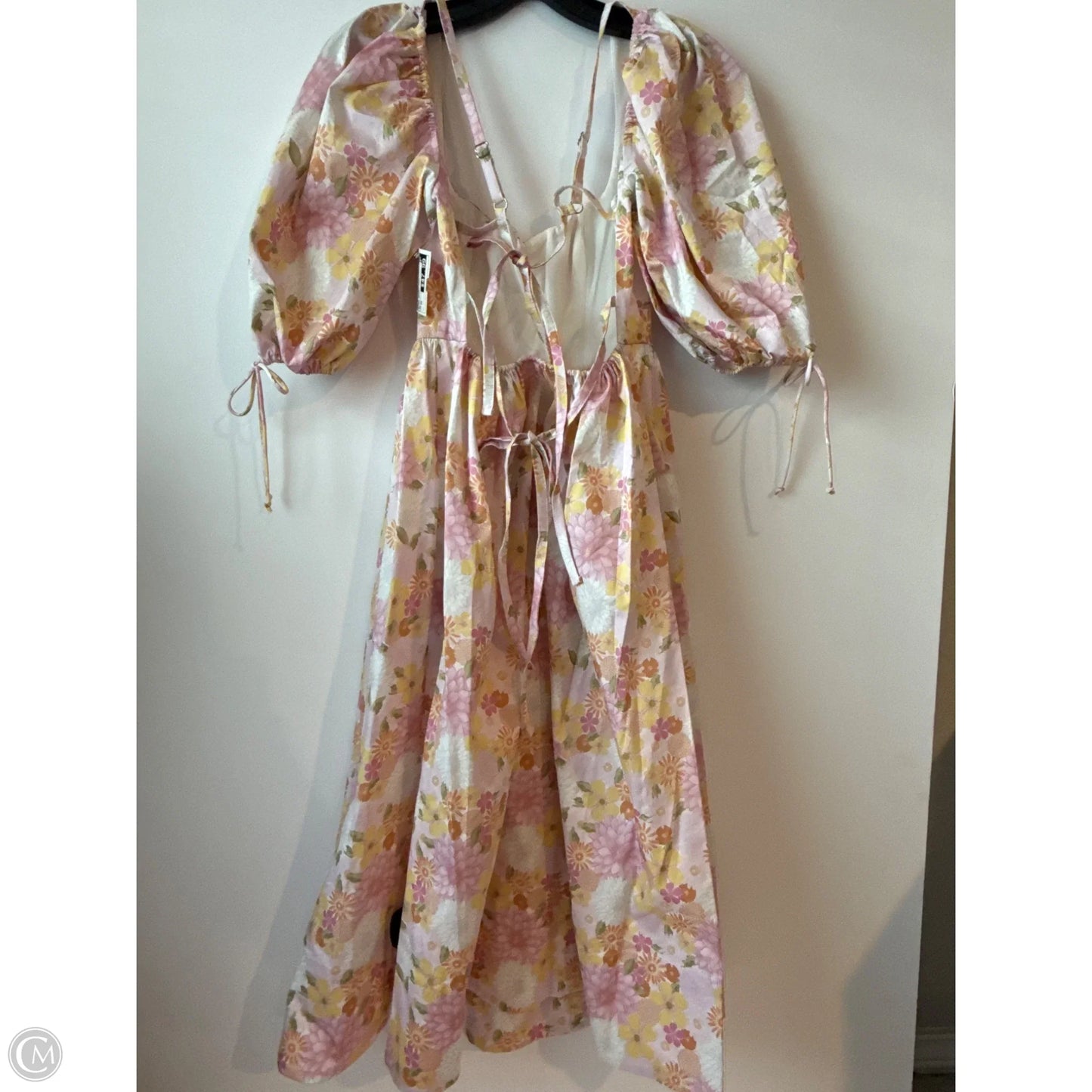 Dress Casual Midi By For Love & Lemons In Floral Print, Size: Xs