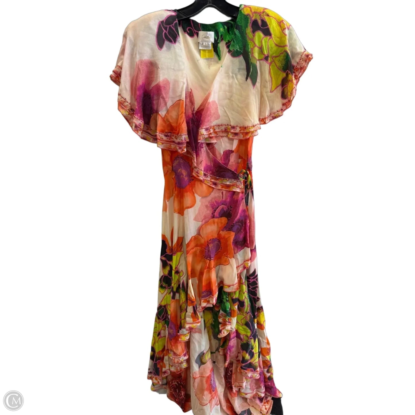 Dress Party Long By Cmc In Floral Print, Size: Xs