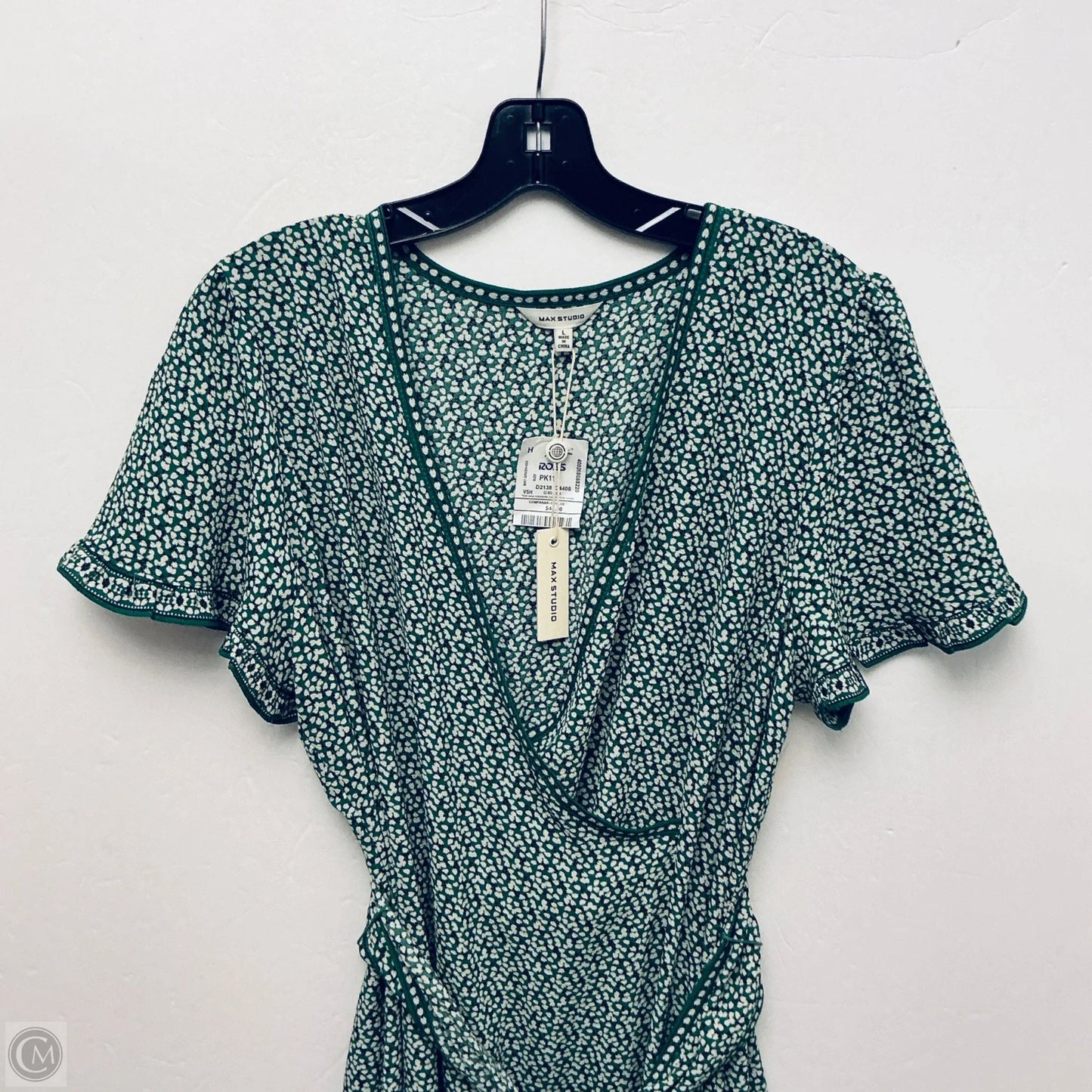 Dress Casual Maxi By Max Studio In Green, Size: L