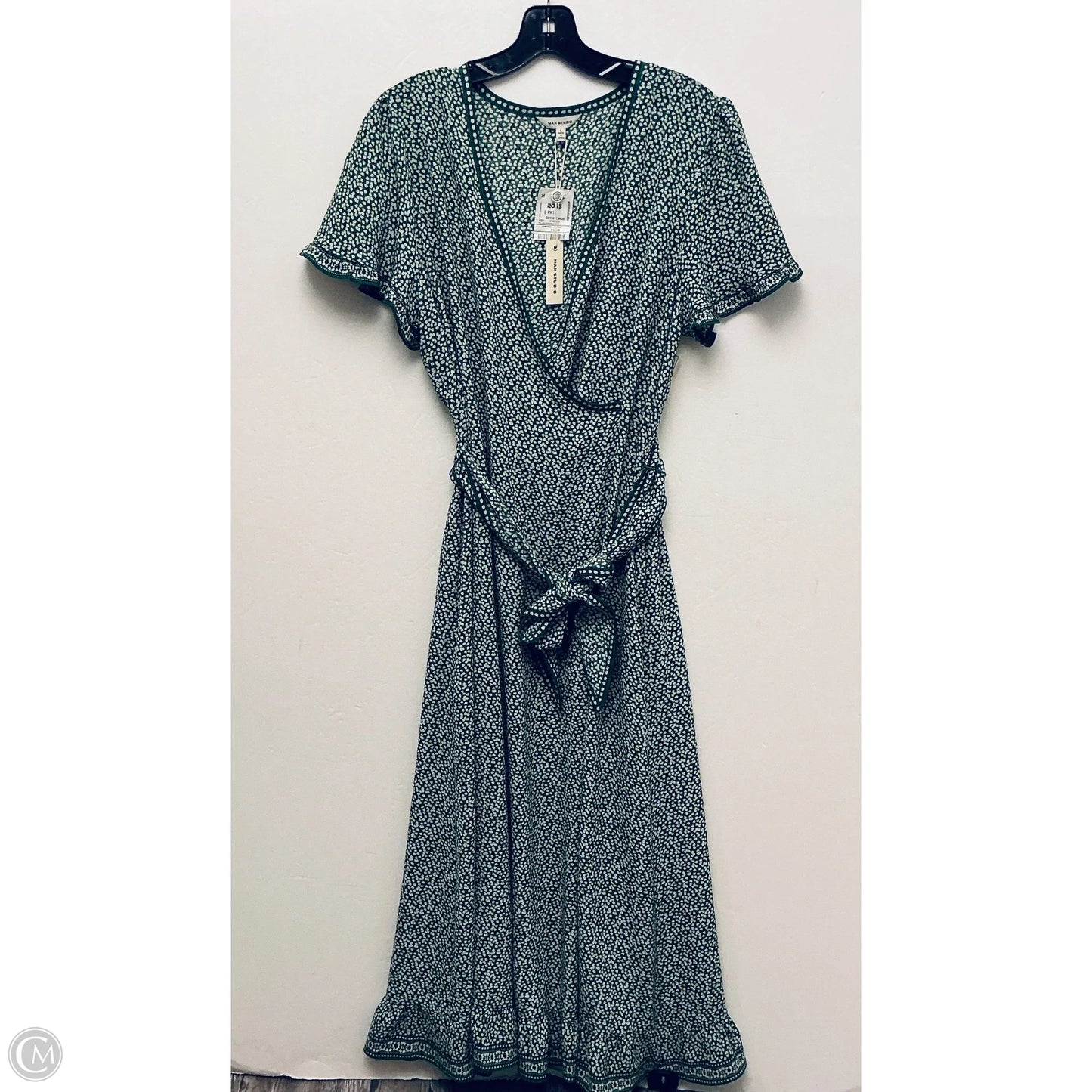 Dress Casual Maxi By Max Studio In Green, Size: L
