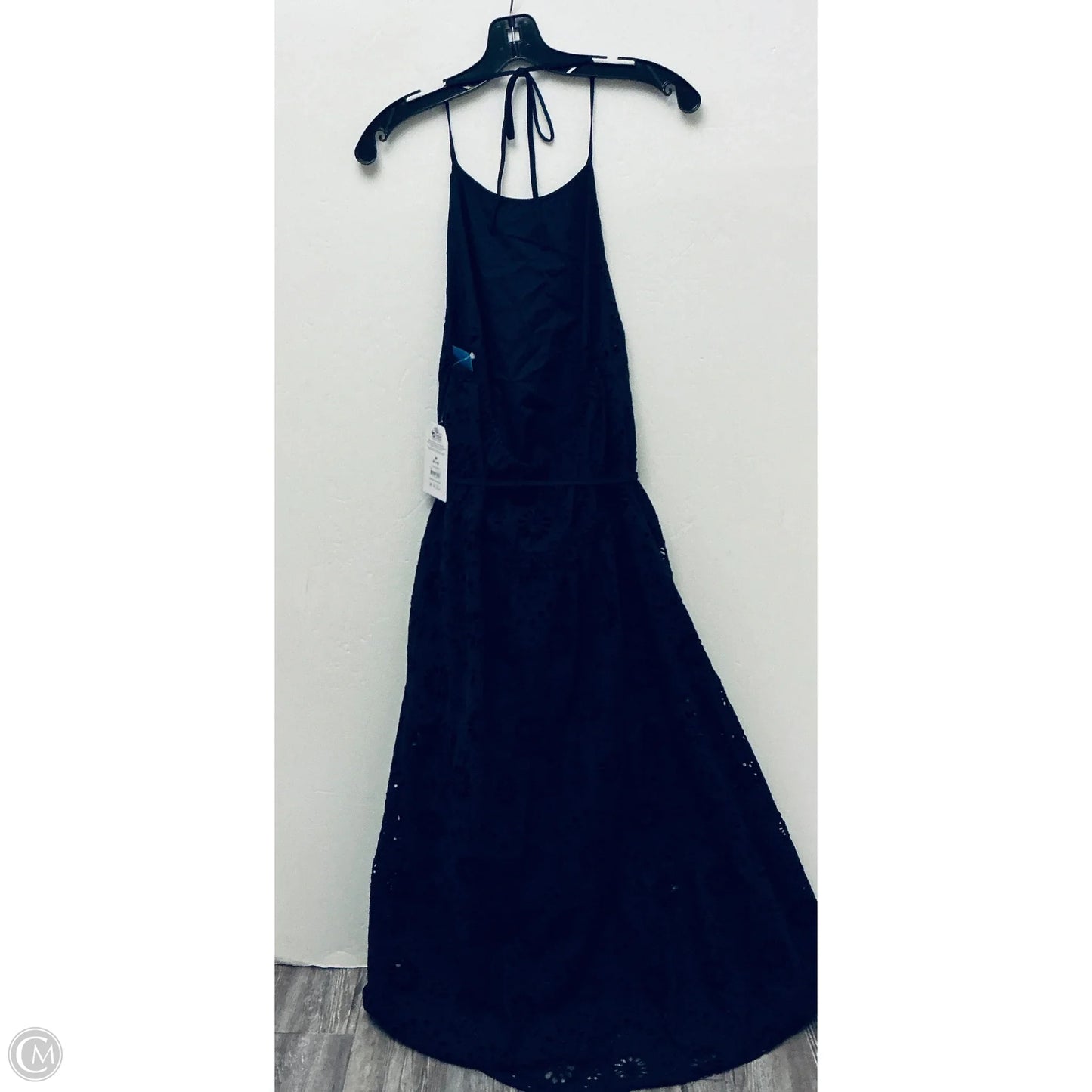 Dress Casual Midi By Time And Tru In Navy, Size: M