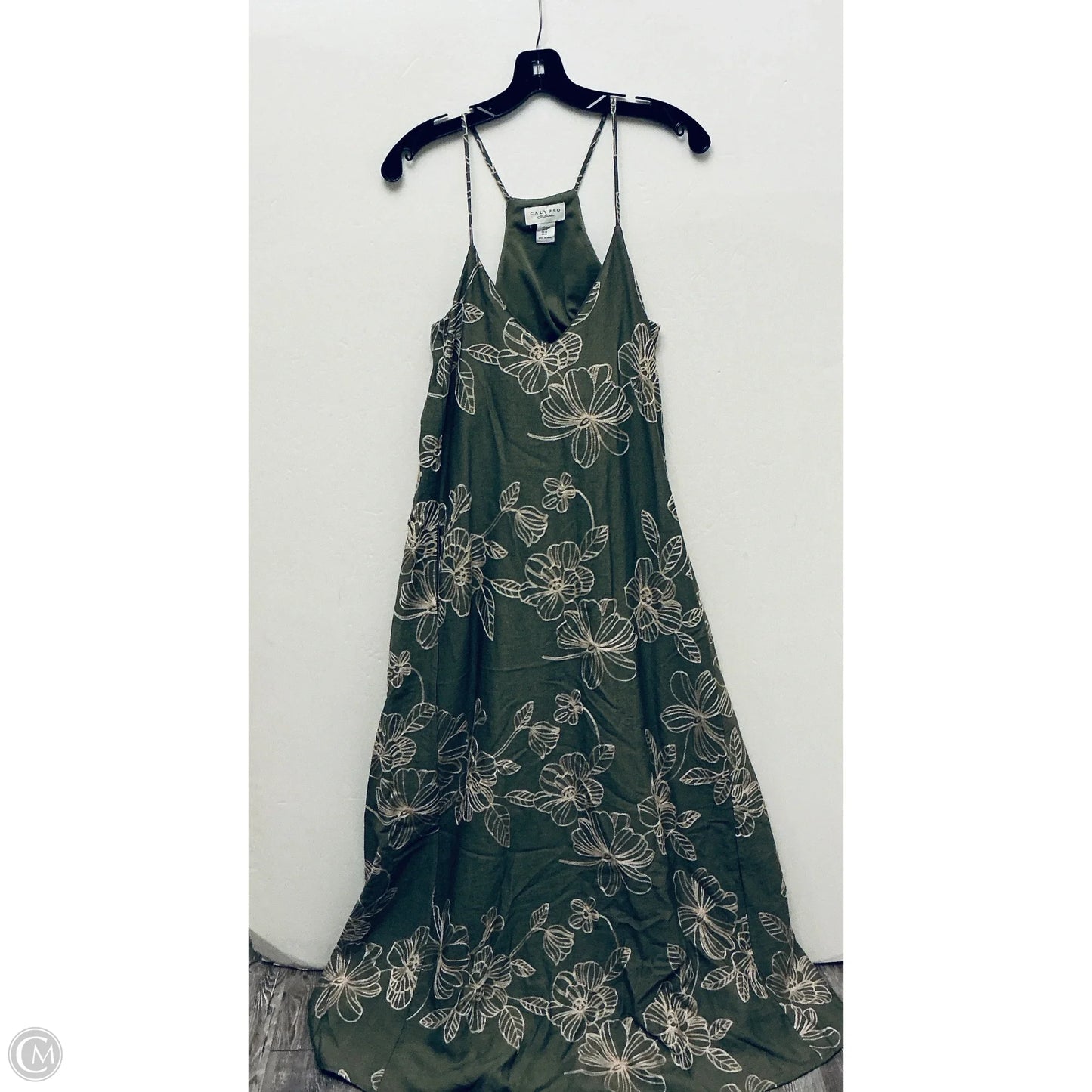 Dress Casual Short By Calypso St Barth In Green, Size: M