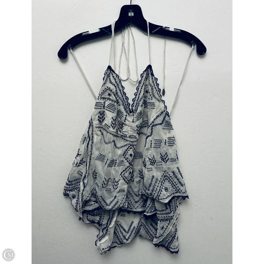 Top Sleeveless By Free People In Grey & Tan, Size: S