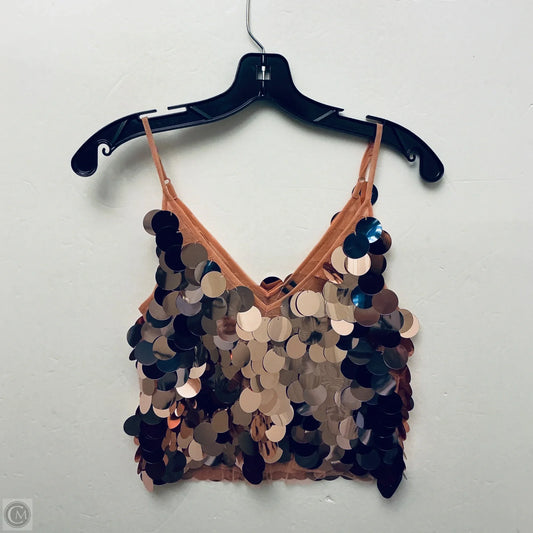 Top Sleeveless By Anthropologie In Pink, Size: Osfm