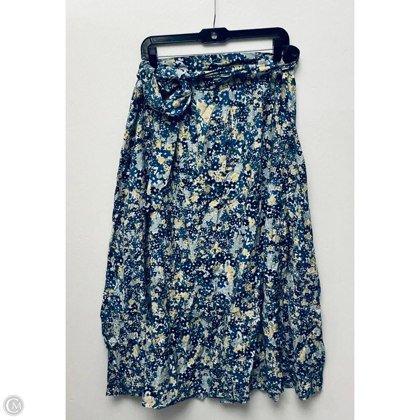 Skirt Midi By Ann Taylor In Floral Print, Size: 14