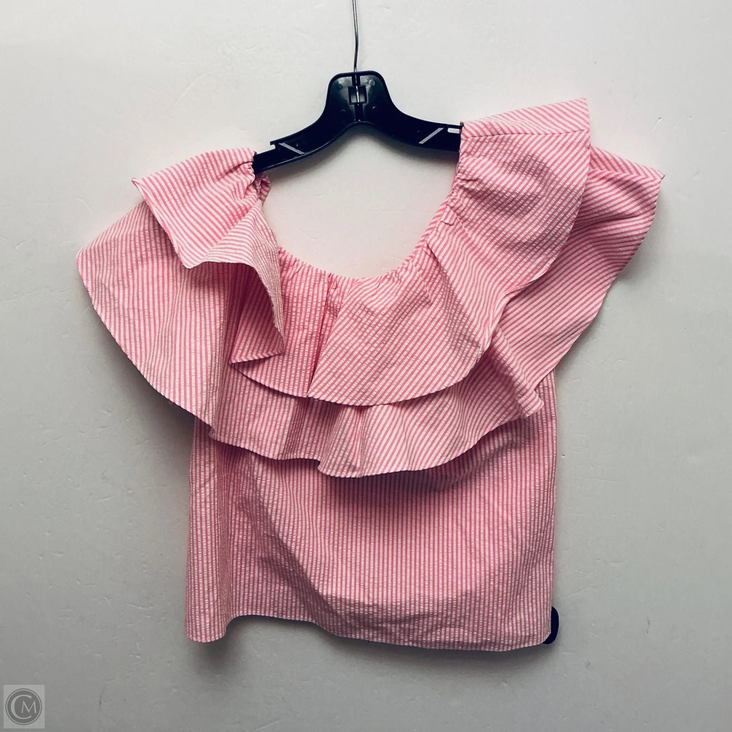 Top Short Sleeve Designer By Lilly Pulitzer In Striped Pattern, Size: S