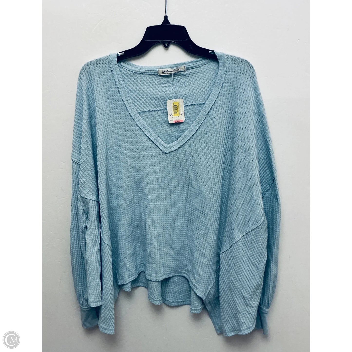 Top Long Sleeve By We The Free In Blue, Size: M