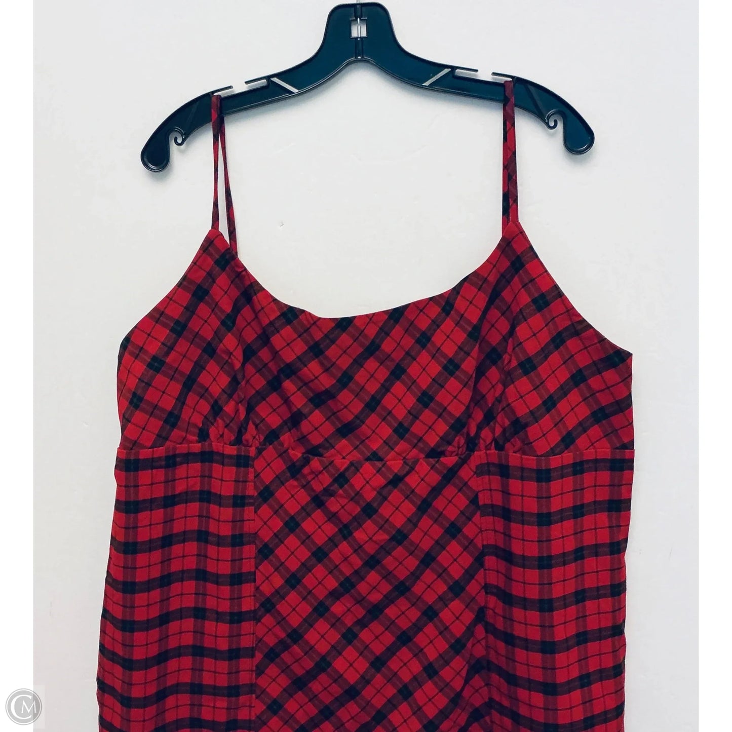 Dress Casual Short By Wild Fable In Plaid Pattern, Size: 2x