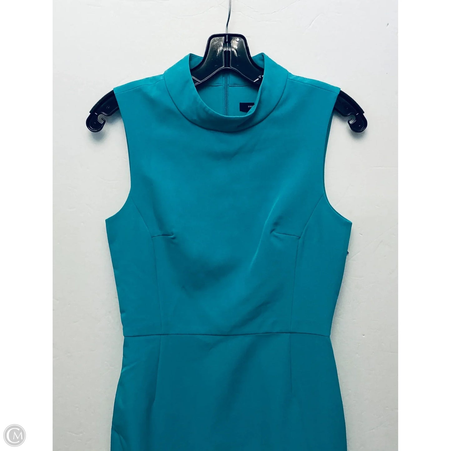 Dress Work By French Connection In Teal, Size: S
