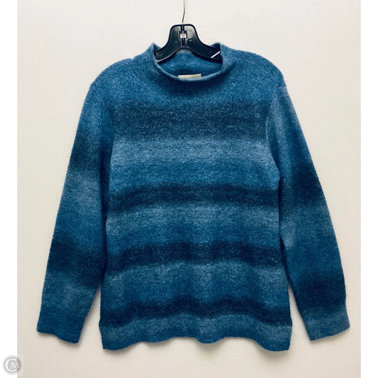 Sweater By Appleseeds In Blue, Size: Lp