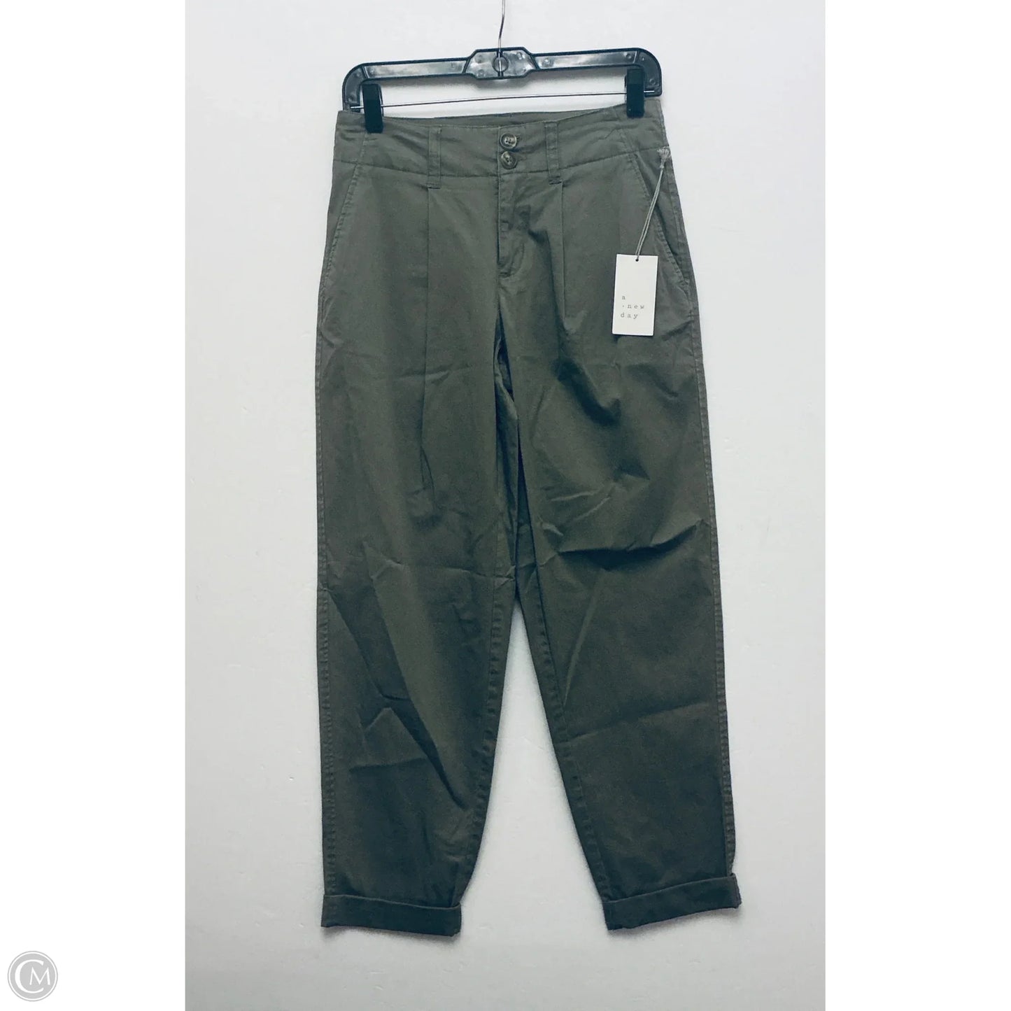Pants Chinos & Khakis By A New Day In Green, Size: 0