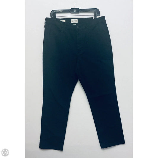 Jeans Straight By Universal Thread In Black, Size: 14