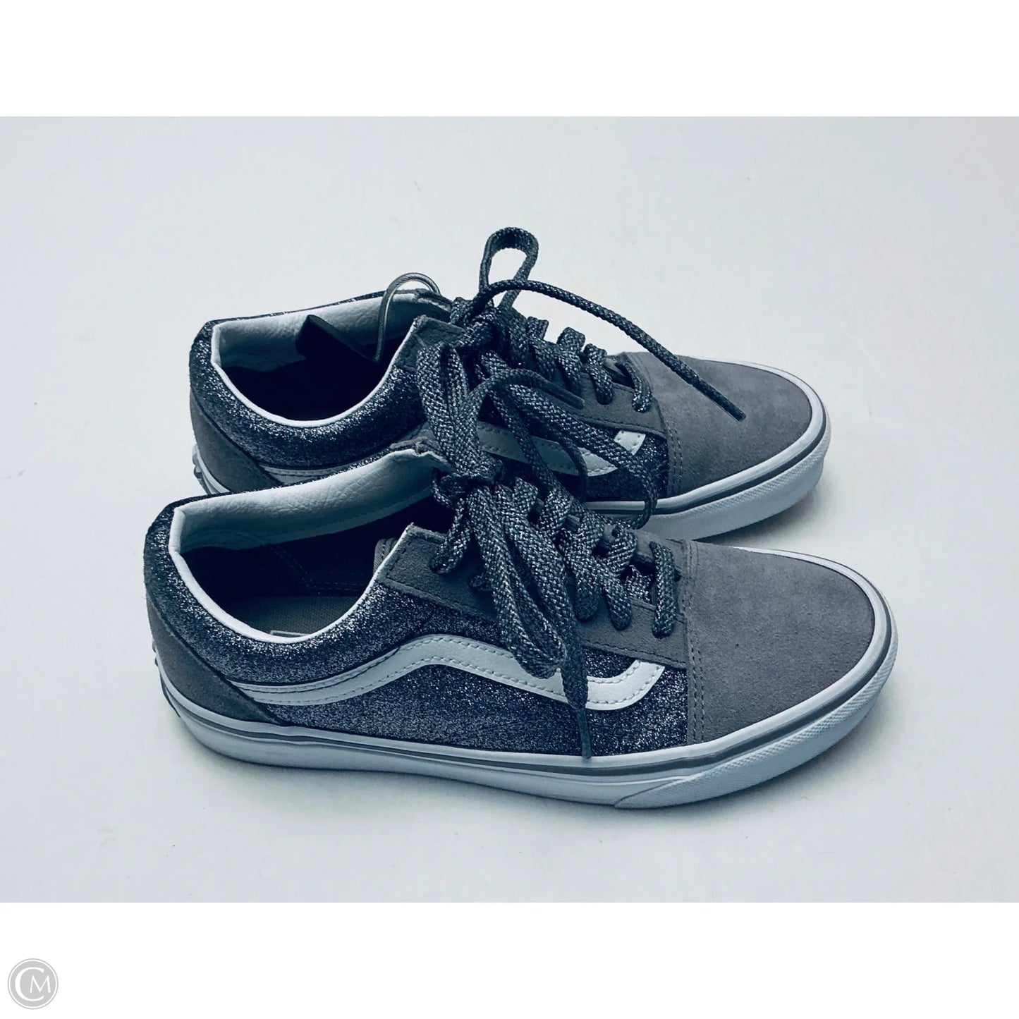 Shoes Sneakers By Vans In Grey, Size: 7