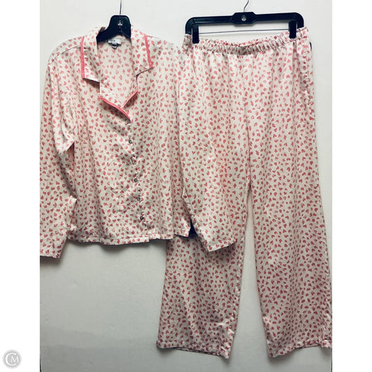 Pajamas 2pc By Nordstrom In Pink, Size: M
