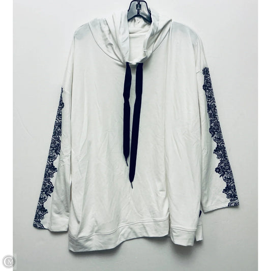 Sweater By Livi Active In White, Size: 3x