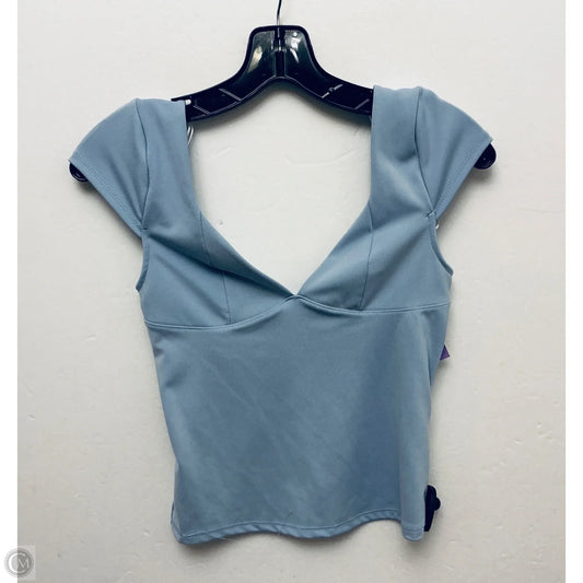 Top Sleeveless By Gaze In Blue, Size: S