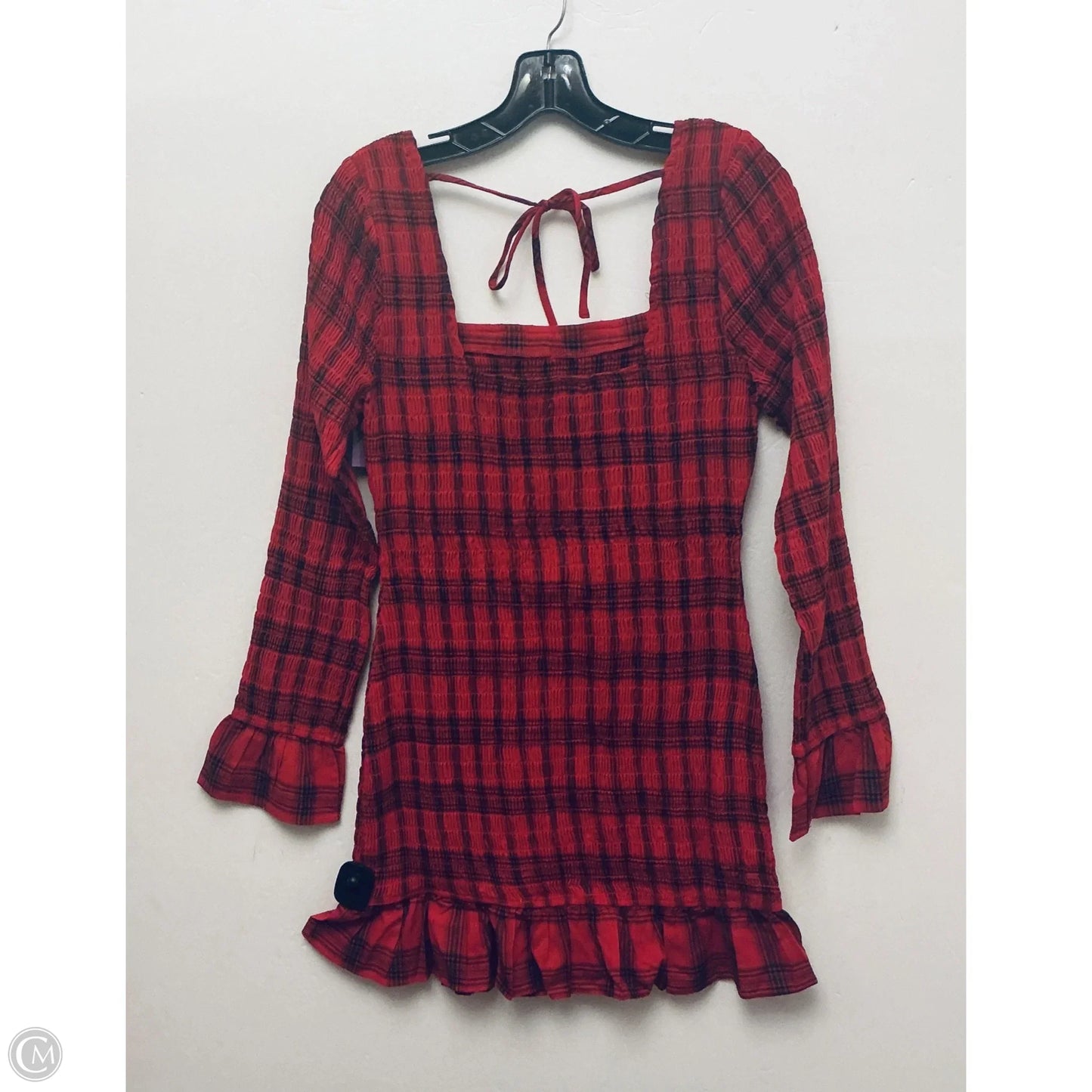 Dress Casual Short By Vici In Red, Size: L