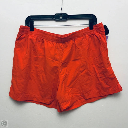 Athletic Shorts By Columbia In Orange, Size: Xl