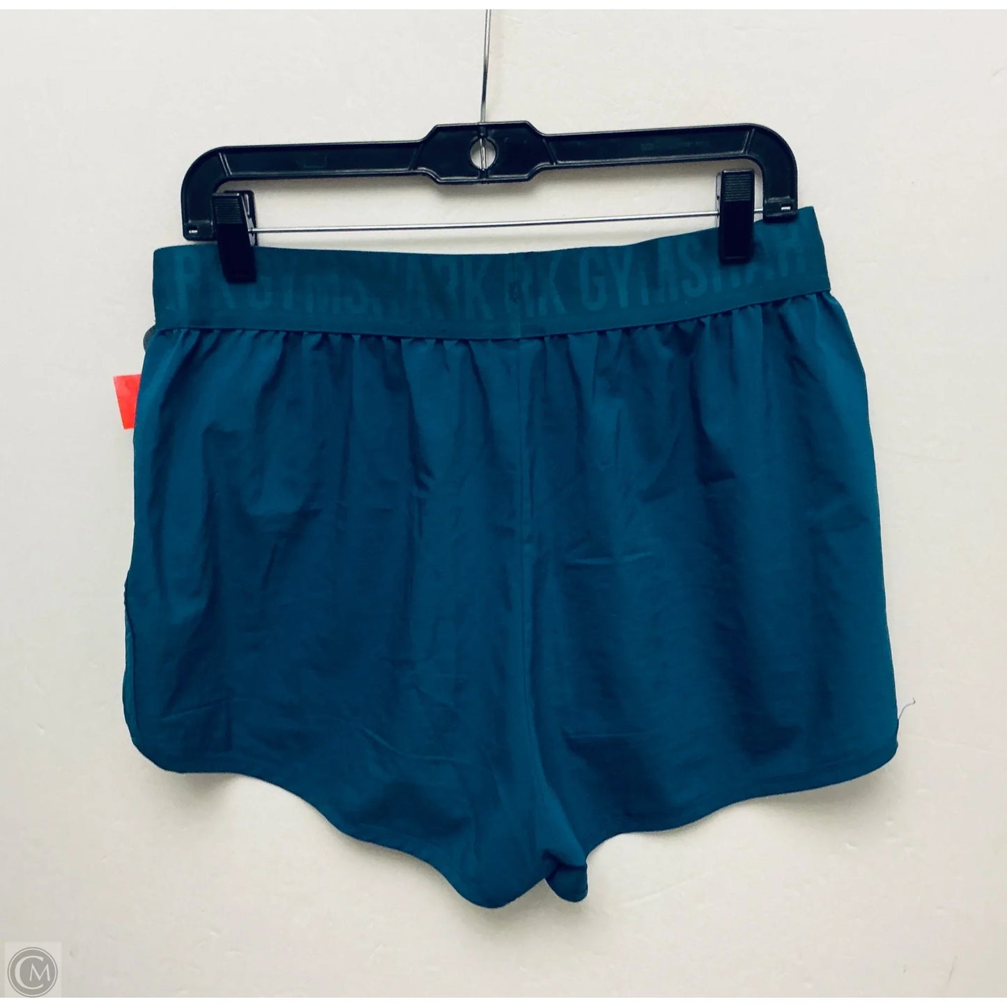Athletic Shorts By Gym Shark In Teal, Size: L