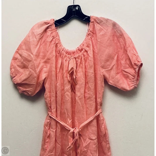 Dress Casual Midi By A Loves A In Pink, Size: S