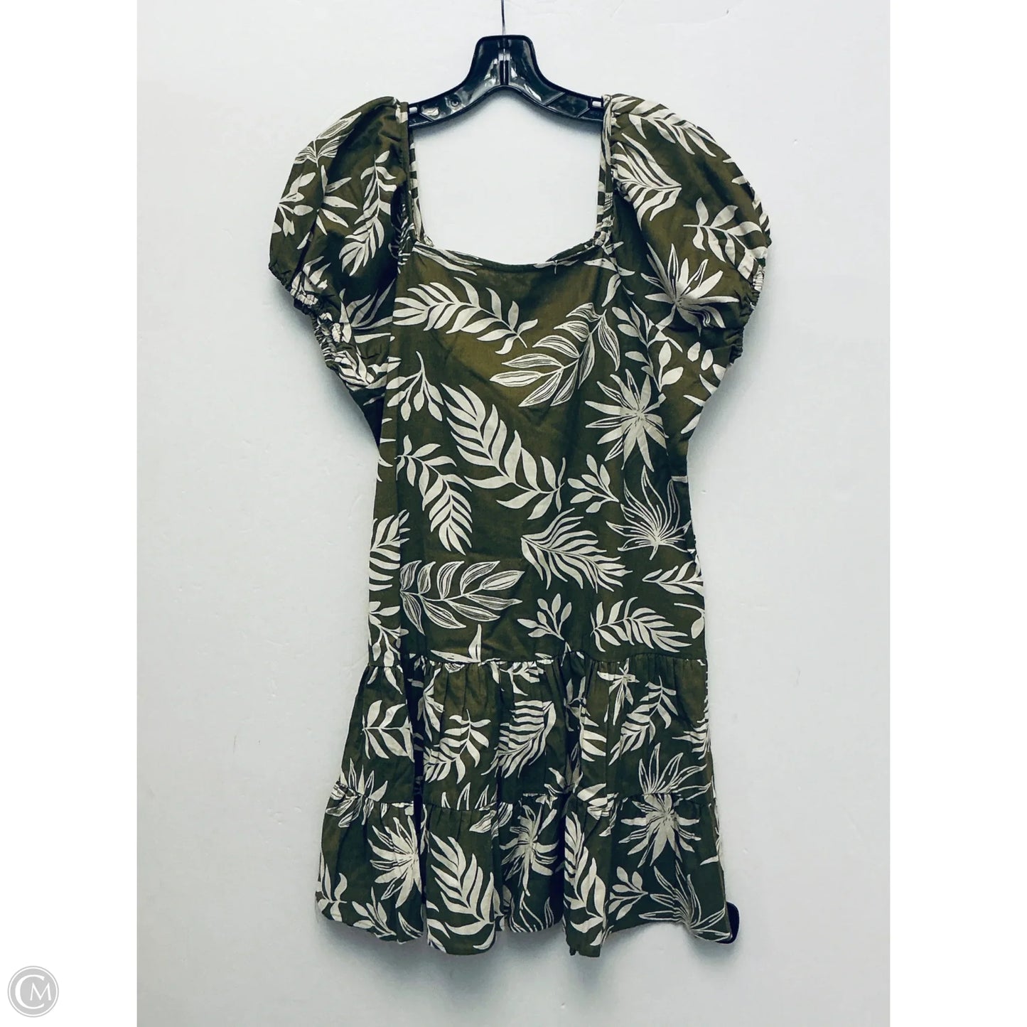 Dress Casual Midi By Clothes Mentor In Green, Size: L