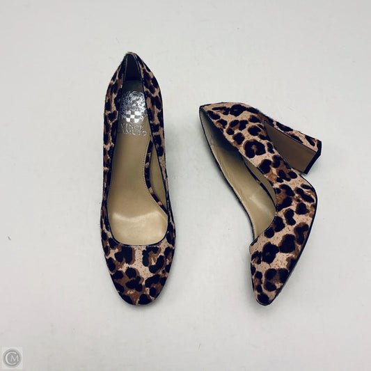Shoes Heels Block By Vince Camuto In Animal Print, Size: 8.5