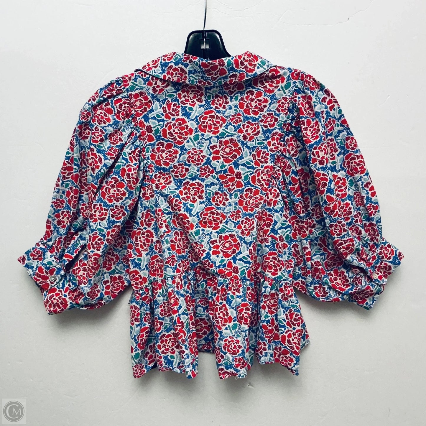 Top Short Sleeve By Entro In Floral Print, Size: S