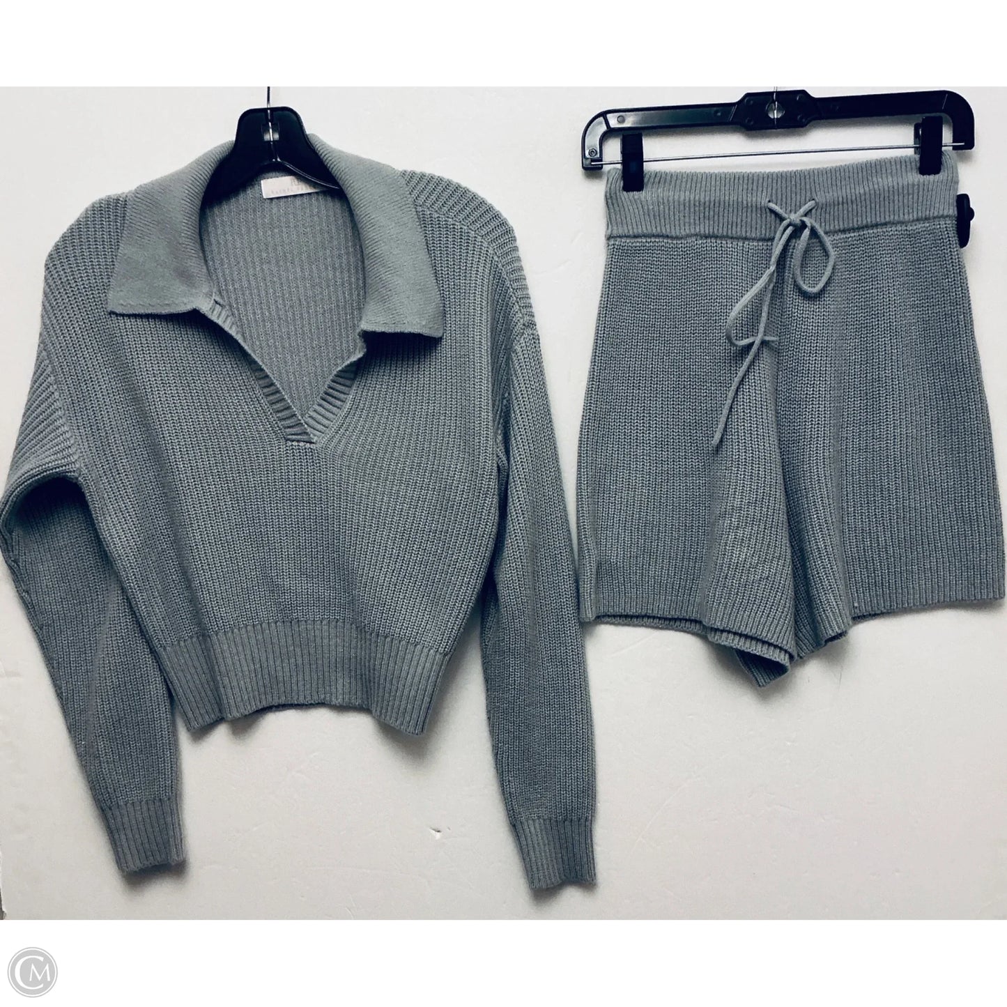 Shorts Set By Clothes Mentor In Grey, Size: Xs