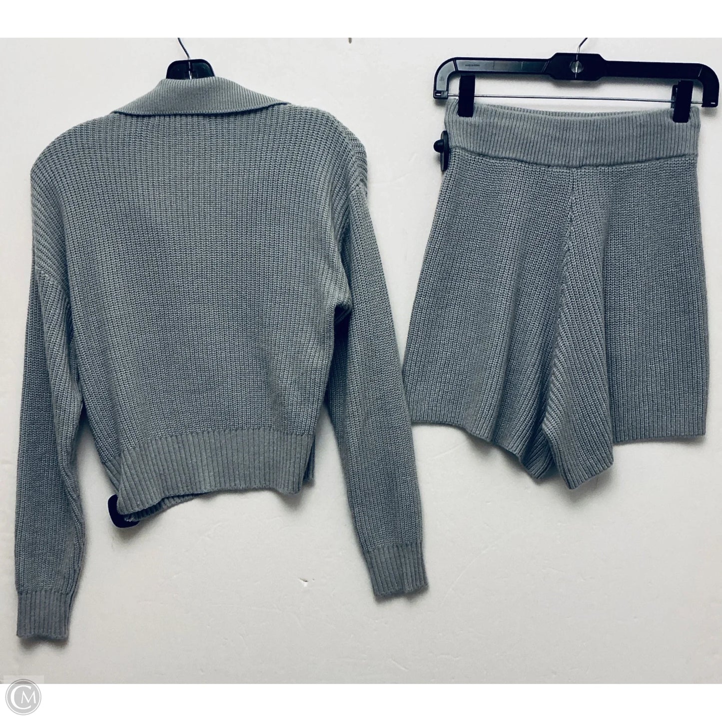 Shorts Set By Clothes Mentor In Grey, Size: Xs