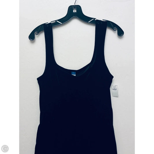 Dress Casual Midi By Old Navy In Black, Size: L