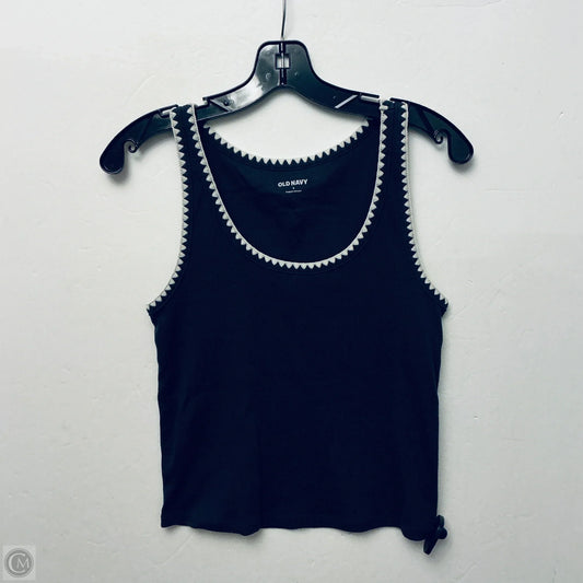 Top Sleeveless By Old Navy In Grey, Size: L