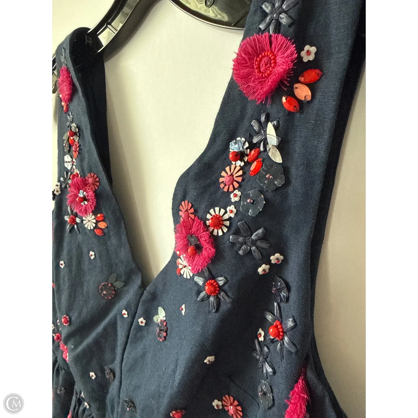 Top Sleeveless By J. Crew In Navy, Size: 0