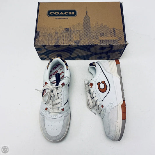 Shoes Designer By Coach In Cream, Size: 8