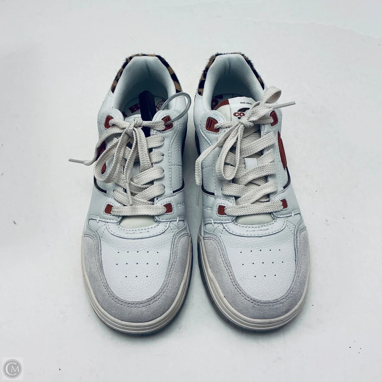 Shoes Designer By Coach In Cream, Size: 8