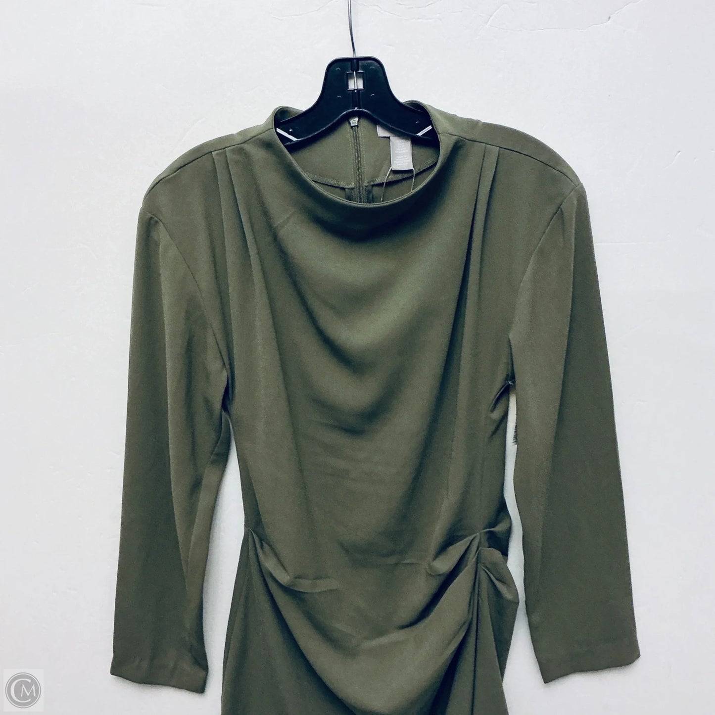 Dress Casual Short By H&m In Green, Size: Xs